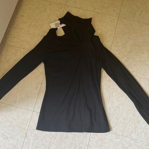 SOLD BLOOMINGDALE’S Brand new off the shoulder shirt